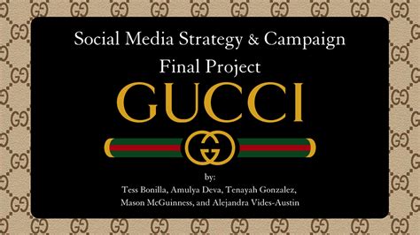 gucci social media marketing